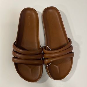 Cute brown sandals